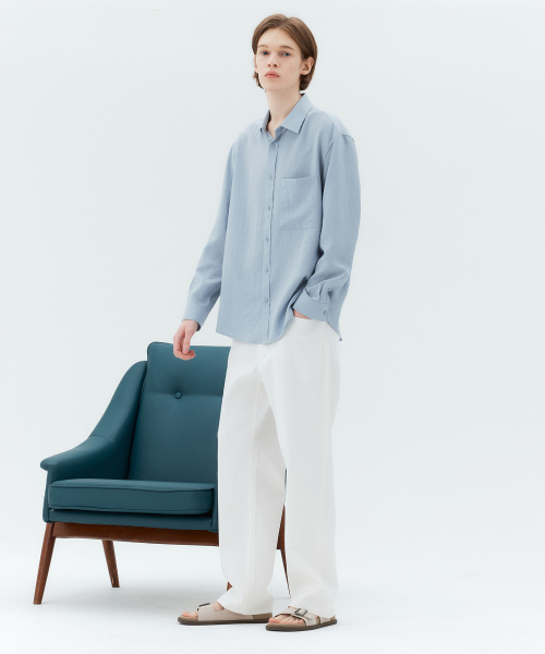 MINDBRIDGE(マインドブリッジ)の「ワイドホワイトデニムパンツ(デニムパンツ・メンズ・ホワイト・32/30/29)」の3枚目の写真
