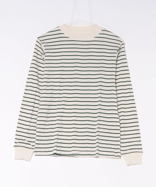 MILLER（ミラー）の「Robert P. Miller / パネルリブ　M/N長袖 / 138C（Tシャツ/カットソー・レディース・ブルー系その他/ブラック系その他/ブラウン系その他2/グレー/ブラウン系その他3/ホワイト系その他/グレー系その他/ブラック/ホワイト・X-LARGE/LARGE/MEDIUM）」の3枚目の写真