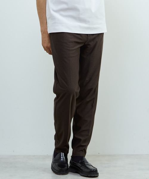 MEN'S MELROSE(メンズメルローズ)の「トラベストジャージイージーパンツ(セットアップ可)(スラックス・メンズ・ブラック/ブラウン/グレー・3/2/4)」の11枚目の写真
