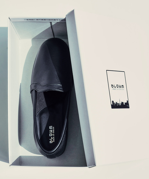 BLOHM(ブローム)の「BLOHM / ブローム WISM別注 BL-07LZ / STORE SLIP(スリッポン・メンズ・ブラック・28cm/27.5cm/27cm/26.5cm/26cm/25.5cm/28.5cm)」の5枚目の写真