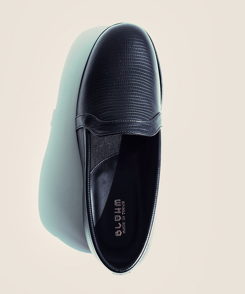 BLOHM(ブローム)の「BLOHM / ブローム WISM別注 BL-07LZ / STORE SLIP(スリッポン・メンズ・ブラック・28cm/27.5cm/27cm/26.5cm/26cm/25.5cm/28.5cm)」の7枚目の写真