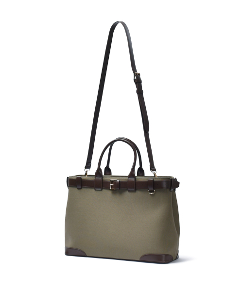 NONOVERSTIC(ノンオーバースティック)の「Khaki Field Bag (XL)(トートバッグ・レディース・その他・FREE)」の3枚目の写真