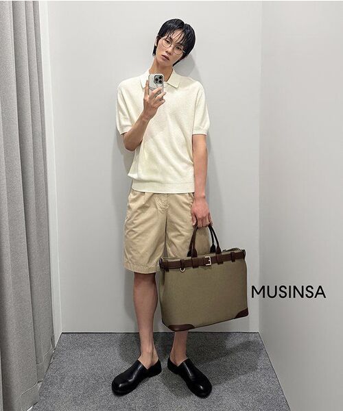 NONOVERSTIC(ノンオーバースティック)の「Khaki Field Bag (XL)(トートバッグ・レディース・その他・FREE)」の10枚目の写真