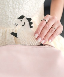 at.（アット）の「【at.】ホースモチーフコーム（ヘアブラシ）」