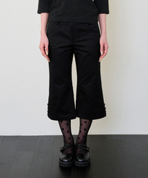ITZAVIBE（イッザバイブ）の「SNAP POINT CAPRI PANTS - BLACK（その他パンツ）」