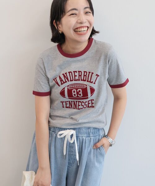 RUSSELL（ラッセル）の「【RUSSELL】リンガースポーツアソートTシャツ（Tシャツ/カットソー・レディース・杢グレー/ホワイト系その他・FREE）」の12枚目の写真