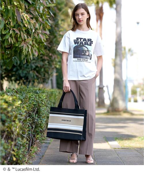 DRESSTERIOR(ドレステリア)の「【接触冷感】STAR WARS カプセルグローグTシャツ(Tシャツ/カットソー・レディース・ブラック/ホワイト/グレー・36/38)」の20枚目の写真