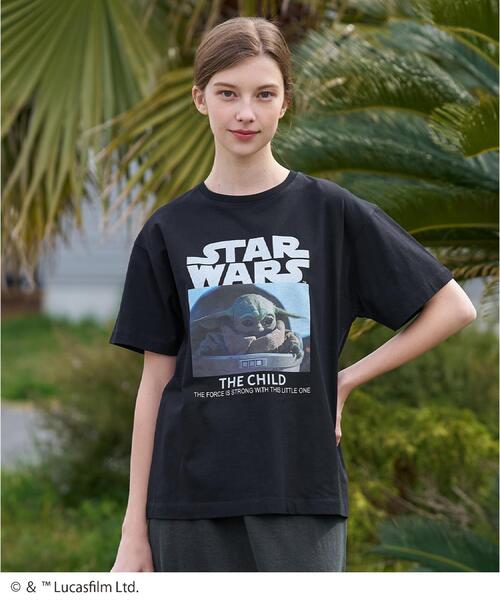DRESSTERIOR(ドレステリア)の「【接触冷感】STAR WARS カプセルグローグTシャツ(Tシャツ/カットソー・レディース・ブラック/ホワイト/グレー・36/38)」の19枚目の写真