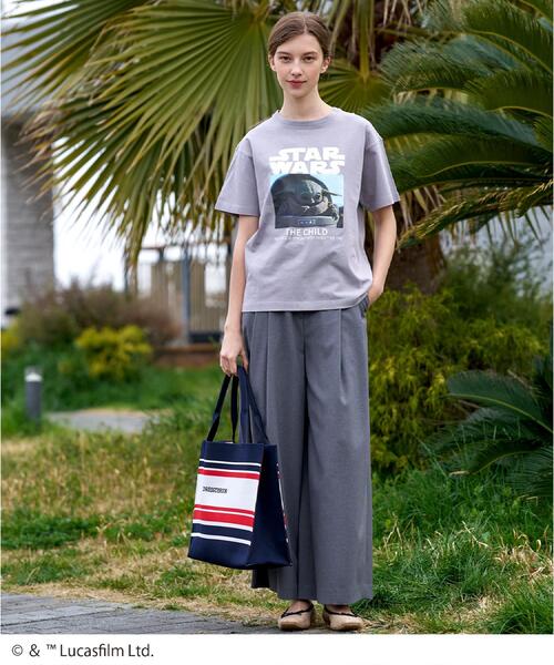 DRESSTERIOR(ドレステリア)の「【接触冷感】STAR WARS カプセルグローグTシャツ(Tシャツ/カットソー・レディース・ブラック/ホワイト/グレー・36/38)」の16枚目の写真