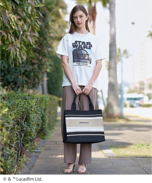 DRESSTERIOR(ドレステリア)の「【接触冷感】STAR WARS カプセルグローグTシャツ(Tシャツ/カットソー・レディース・ブラック/ホワイト/グレー・36/38)」の15枚目の写真