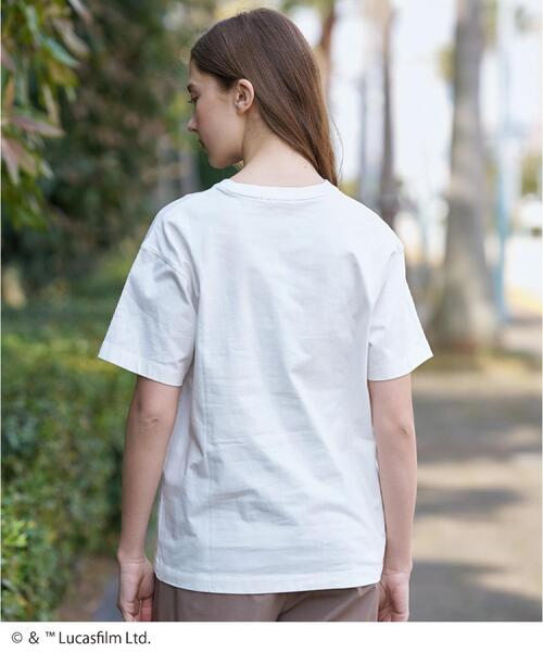 DRESSTERIOR(ドレステリア)の「【接触冷感】STAR WARS カプセルグローグTシャツ(Tシャツ/カットソー・レディース・ブラック/ホワイト/グレー・36/38)」の13枚目の写真