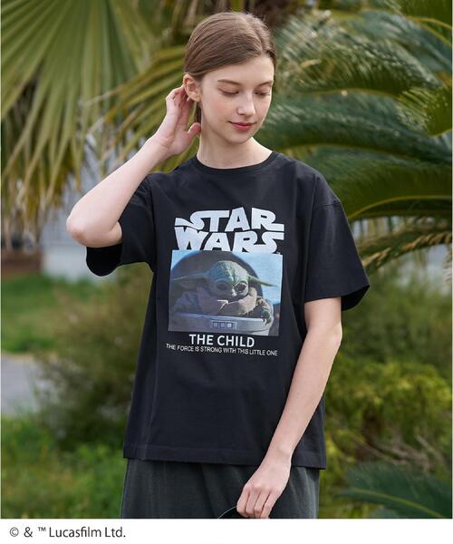 DRESSTERIOR(ドレステリア)の「【接触冷感】STAR WARS カプセルグローグTシャツ(Tシャツ/カットソー・レディース・ブラック/ホワイト/グレー・36/38)」の10枚目の写真