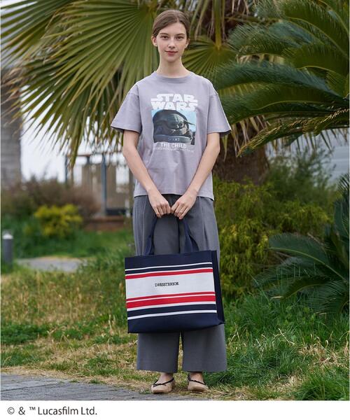 DRESSTERIOR(ドレステリア)の「【接触冷感】STAR WARS カプセルグローグTシャツ(Tシャツ/カットソー・レディース・ブラック/ホワイト/グレー・36/38)」の8枚目の写真