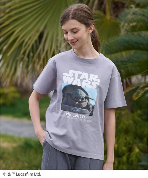 DRESSTERIOR(ドレステリア)の「【接触冷感】STAR WARS カプセルグローグTシャツ(Tシャツ/カットソー・レディース・ブラック/ホワイト/グレー・36/38)」の7枚目の写真