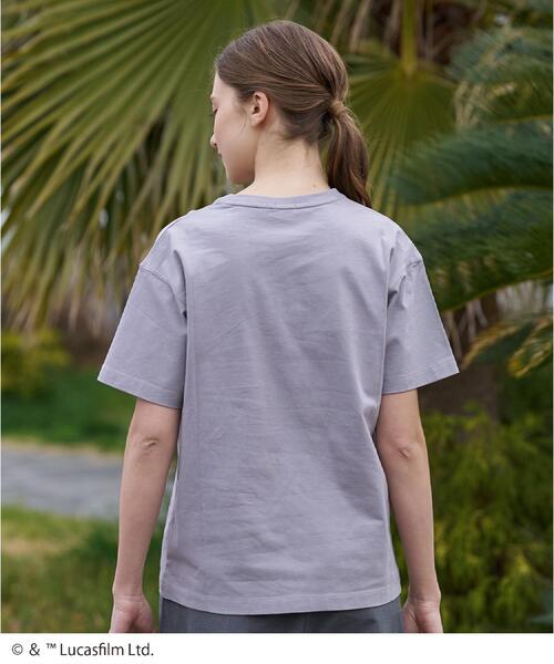DRESSTERIOR(ドレステリア)の「【接触冷感】STAR WARS カプセルグローグTシャツ(Tシャツ/カットソー・レディース・ブラック/ホワイト/グレー・36/38)」の5枚目の写真