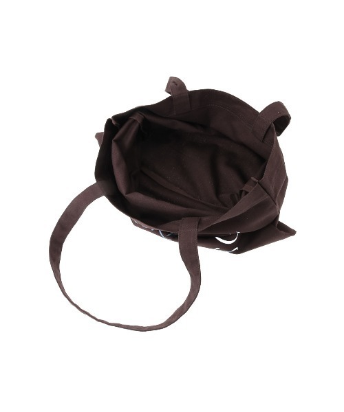 CLANE(クラネ)の「GRAPHIC TOTE BAG(トートバッグ・レディース・グリーン/ブラウン/アイボリー/ブラック・F)」の19枚目の写真