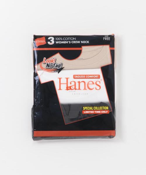 HANES(ヘインズ)の「HANES 3PクルーネックTシャツ by THE DODO JEAN(Tシャツ/カットソー・レディース・その他1・FREE)」の5枚目の写真