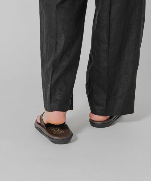 ISLAND SLIPPER(アイランドスリッパ)の「『別注』ISLAND SLIPPER×URBAN RESEARCH ナローストラップサンダル(サンダル・メンズ・ブラック/ブラウン・8/9/10/11)」の14枚目の写真