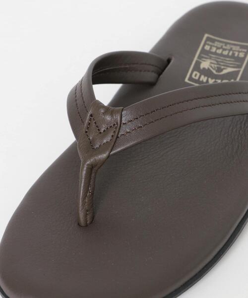 ISLAND SLIPPER(アイランドスリッパ)の「『別注』ISLAND SLIPPER×URBAN RESEARCH ナローストラップサンダル(サンダル・メンズ・ブラック/ブラウン・8/9/10/11)」の18枚目の写真