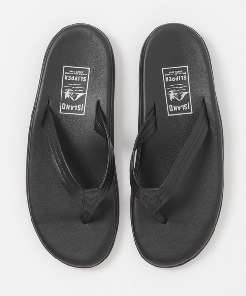 ISLAND SLIPPER(アイランドスリッパ)の「『別注』ISLAND SLIPPER×URBAN RESEARCH ナローストラップサンダル(サンダル・メンズ・ブラック/ブラウン・8/9/10/11)」の4枚目の写真