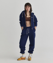 BETTER THAN SURF（ベターザンサーフ）の「EUPHORIA CROP ZIPUP HOODIE - NAVY（パーカー）」
