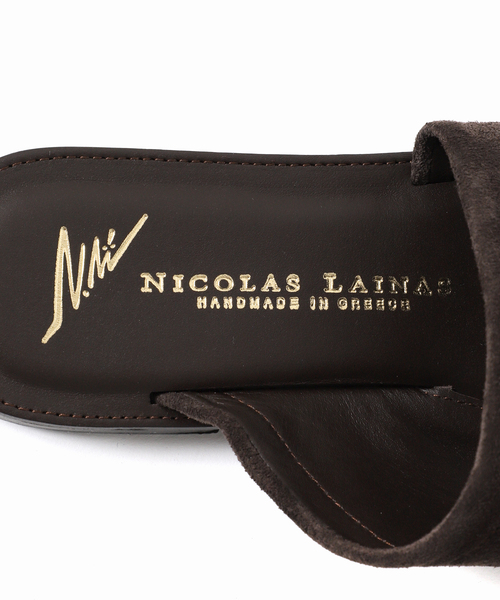 Spick & Span(スピックアンドスパン)の「NICOLAS LAINAS / ニコラス ライナス スエードサンダル(サンダル・レディース・ブラウン系その他/ブラウン・38/37/36)」の7枚目の写真