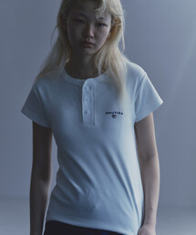 NAUTICA | NAUTICA/ノーティカ Essential タイトフィット S/S ヘンリーネックTシャツ(Tシャツ/カットソー)