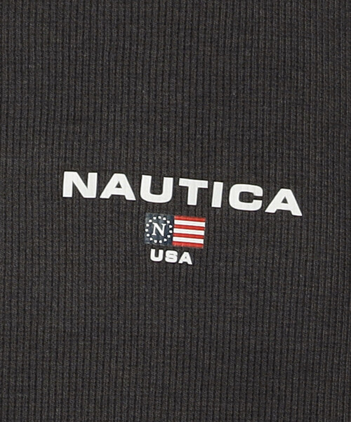 NAUTICA(ノーティカ)の「NAUTICA/ノーティカ Essential タイトフィット S/S ヘンリーネックTシャツ(Tシャツ/カットソー・メンズ・グレー/ホワイト/チャコールグレー/ブラック・LARGE/MEDIUM/SMALL/X-SMALL)」の8枚目の写真