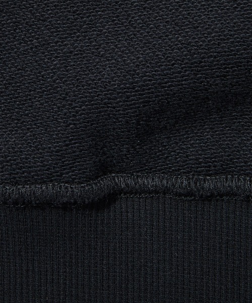 X-girl（エックスガール）の「ARCH LOGO AND FACE PATCH SWEATSHIRT（スウェット・レディース・ネイビー/アッシュ/ブラック・L/M/S）」の12枚目の写真