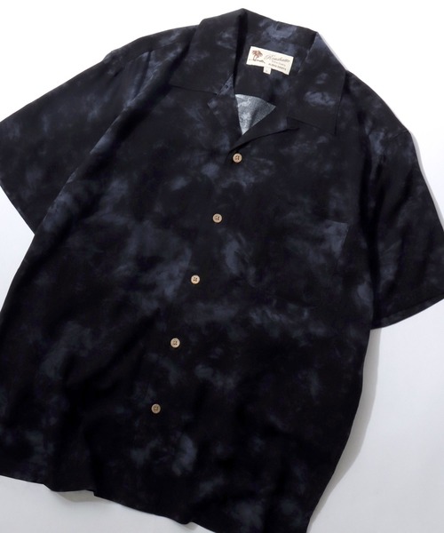 SITRY（シトリー）の「2026SS Rayon Aloha Shirt/レーヨン アロハシャツ 総柄シャツ オープンカラーシャツ（シャツ/ブラウス・メンズ・ホワイト系その他/ブラック系その他/グレー系その他/グリーン系その他/ブルー系その他/ホワイト系その他2/ホワイト系その他3/ホワイト系その他4/ホワイト系その他5/ホワイト系その他6/ホワイト系その他7/ブラック系その他2/ブラック系その他3/ブラック系その他4/ブラック系その他5/ブラック系その他6/ブラック系その他7/グリーン系その他2/ブルー系その他2/ブラック系・LL/M/L）」の15枚目の写真