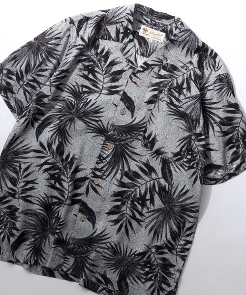 SITRY（シトリー）の「2026SS Rayon Aloha Shirt/レーヨン アロハシャツ 総柄シャツ オープンカラーシャツ（シャツ/ブラウス・メンズ・ホワイト系その他/ブラック系その他/グレー系その他/グリーン系その他/ブルー系その他/ホワイト系その他2/ホワイト系その他3/ホワイト系その他4/ホワイト系その他5/ホワイト系その他6/ホワイト系その他7/ブラック系その他2/ブラック系その他3/ブラック系その他4/ブラック系その他5/ブラック系その他6/ブラック系その他7/グリーン系その他2/ブルー系その他2/ブラック系・LL/M/L）」の16枚目の写真