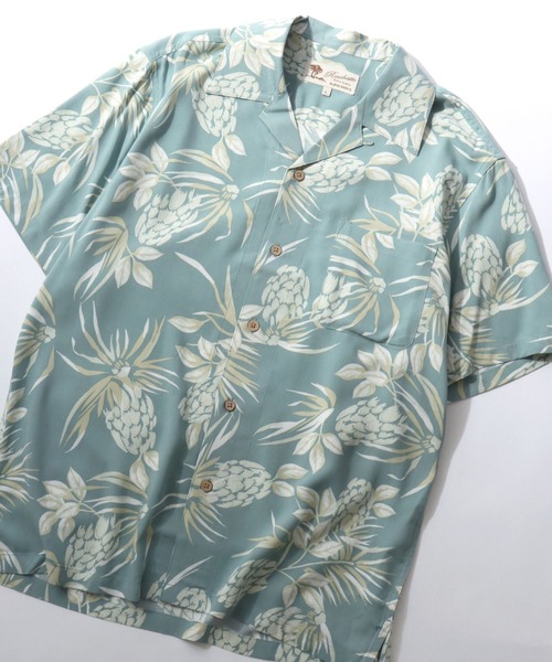 SITRY（シトリー）の「2026SS Rayon Aloha Shirt/レーヨン アロハシャツ 総柄シャツ オープンカラーシャツ（シャツ/ブラウス・メンズ・ホワイト系その他/ブラック系その他/グレー系その他/グリーン系その他/ブルー系その他/ホワイト系その他2/ホワイト系その他3/ホワイト系その他4/ホワイト系その他5/ホワイト系その他6/ホワイト系その他7/ブラック系その他2/ブラック系その他3/ブラック系その他4/ブラック系その他5/ブラック系その他6/ブラック系その他7/グリーン系その他2/ブルー系その他2/ブラック系・LL/M/L）」の17枚目の写真