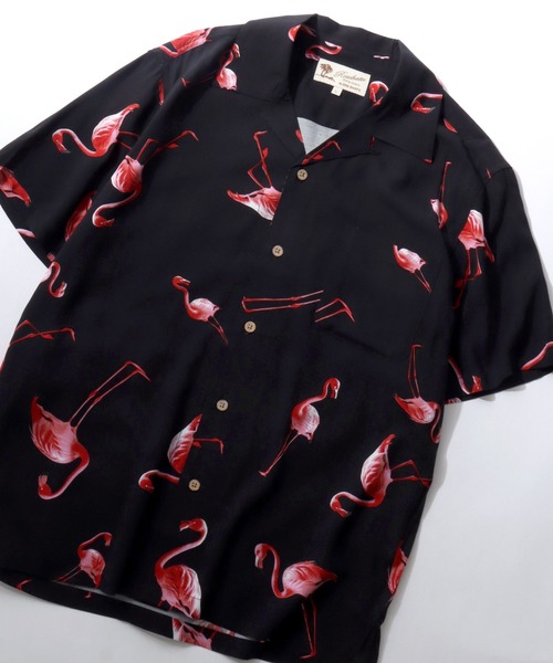 SITRY（シトリー）の「2026SS Rayon Aloha Shirt/レーヨン アロハシャツ 総柄シャツ オープンカラーシャツ（シャツ/ブラウス・メンズ・ホワイト系その他/ブラック系その他/グレー系その他/グリーン系その他/ブルー系その他/ホワイト系その他2/ホワイト系その他3/ホワイト系その他4/ホワイト系その他5/ホワイト系その他6/ホワイト系その他7/ブラック系その他2/ブラック系その他3/ブラック系その他4/ブラック系その他5/ブラック系その他6/ブラック系その他7/グリーン系その他2/ブルー系その他2/ブラック系・LL/M/L）」の12枚目の写真