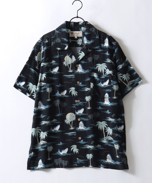 SITRY（シトリー）の「2026SS Rayon Aloha Shirt/レーヨン アロハシャツ 総柄シャツ オープンカラーシャツ（シャツ/ブラウス・メンズ・ホワイト系その他/ブラック系その他/グレー系その他/グリーン系その他/ブルー系その他/ホワイト系その他2/ホワイト系その他3/ホワイト系その他4/ホワイト系その他5/ホワイト系その他6/ホワイト系その他7/ブラック系その他2/ブラック系その他3/ブラック系その他4/ブラック系その他5/ブラック系その他6/ブラック系その他7/グリーン系その他2/ブルー系その他2/ブラック系・LL/M/L）」の21枚目の写真