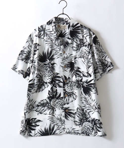 SITRY（シトリー）の「2026SS Rayon Aloha Shirt/レーヨン アロハシャツ 総柄シャツ オープンカラーシャツ（シャツ/ブラウス・メンズ・ホワイト系その他/ブラック系その他/グレー系その他/グリーン系その他/ブルー系その他/ホワイト系その他2/ホワイト系その他3/ホワイト系その他4/ホワイト系その他5/ホワイト系その他6/ホワイト系その他7/ブラック系その他2/ブラック系その他3/ブラック系その他4/ブラック系その他5/ブラック系その他6/ブラック系その他7/グリーン系その他2/ブルー系その他2/ブラック系・LL/M/L）」の22枚目の写真