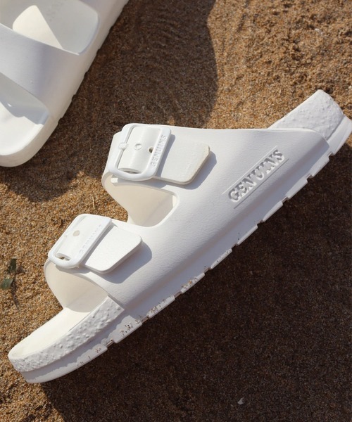 GENUINS(ジェニュインズ)の「GENUINS ユニセックス MALLORCA H2O ファッションサンダル 【2026年春夏モデル】/ジェニュインズダブルストラップサンダル(サンダル・メンズ・ホワイト・27cm/23cm/24cm/25cm/26cm/28cm/29cm)」の8枚目の写真