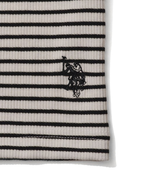 U.S. POLO ASSN.(ユーエスポロアッスン)の「【U.S. POLO ASSN./ユーエスポロアッスン】2WAY ヘンリーネックタンクトップ(タンクトップ・レディース・ネイビー/ブラック系その他/ピンク系その他・M/L/LL)」の13枚目の写真