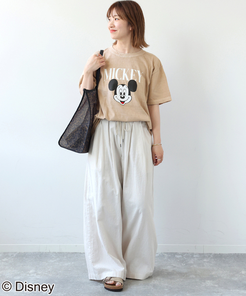 JOURNAL STANDARD relume(ジャーナルスタンダード レリューム)の「《WEB・一部店舗限定》《追加2》別注【GOOD ROCK SPEED】<MICKEY MOUSE>:Tシャツ(Tシャツ/カットソー・レディース・ブラック系その他/ベージュ・MEDIUM)」の9枚目の写真