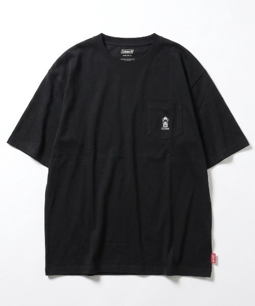 COLEMAN(コールマン)の「2026SS Coleman/コールマン オーバーサイズ ミニランタン刺繍 ポケット付半袖Tシャツ レディース メンズ(Tシャツ/カットソー・メンズ・チャコール/ライトグレー/カーキ/ブラック/ピンク/ホワイト・M/LL/L)」の11枚目の写真