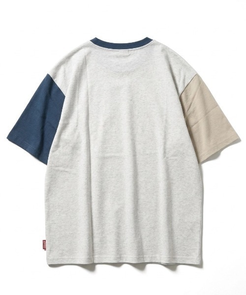 COLEMAN(コールマン)の「2026SS Coleman/コールマン オーバーサイズ ミニランタン刺繍 ポケット付半袖Tシャツ レディース メンズ(Tシャツ/カットソー・メンズ・チャコール/ライトグレー/カーキ/ブラック/ピンク/ホワイト・M/LL/L)」の8枚目の写真