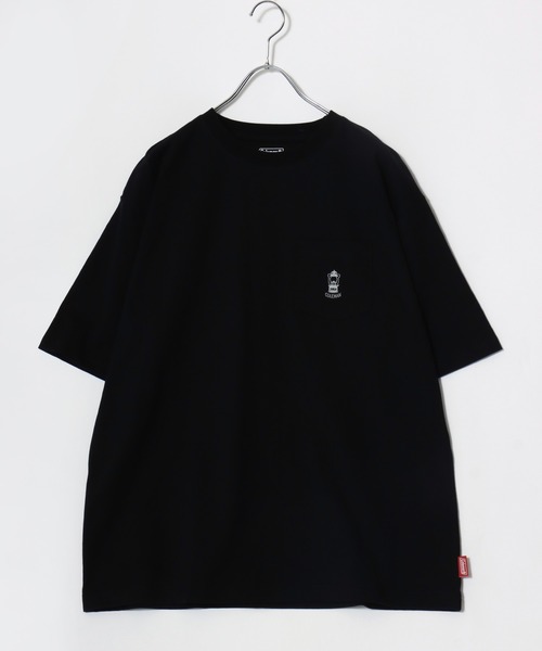COLEMAN(コールマン)の「2026SS Coleman/コールマン オーバーサイズ ミニランタン刺繍 ポケット付半袖Tシャツ レディース メンズ(Tシャツ/カットソー・メンズ・チャコール/ライトグレー/カーキ/ブラック/ピンク/ホワイト・M/LL/L)」の16枚目の写真