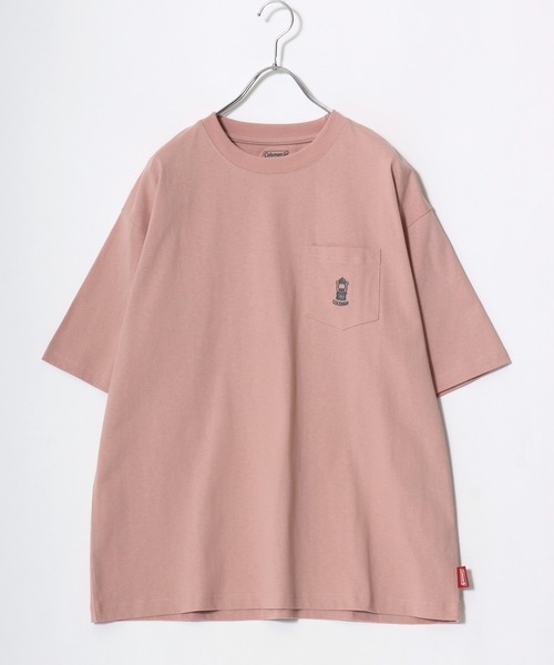 COLEMAN(コールマン)の「2026SS Coleman/コールマン オーバーサイズ ミニランタン刺繍 ポケット付半袖Tシャツ レディース メンズ(Tシャツ/カットソー・メンズ・チャコール/ライトグレー/カーキ/ブラック/ピンク/ホワイト・M/LL/L)」の18枚目の写真