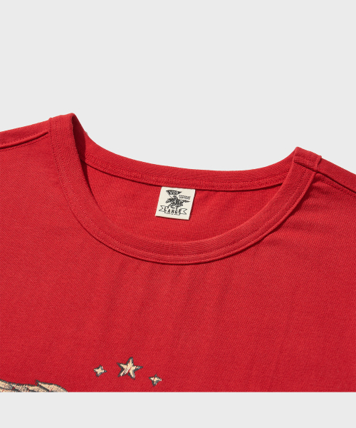 VDR（ブイディアール）の「BORN TO RIDE T-SHIRTS [Red]（Tシャツ/カットソー・メンズ・その他・MEDIUM/LARGE/X-LARGE/XX-LARGE）」の3枚目の写真