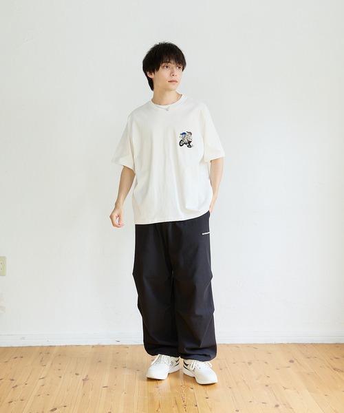 kaoyorinakami(カオヨリナカミ)の「star punch bike tee / スターパンチバイクTシャツ(Tシャツ/カットソー・メンズ・ブラック/グリーン/ホワイト・X-LARGE/MEDIUM/SMALL/LARGE)」の12枚目の写真