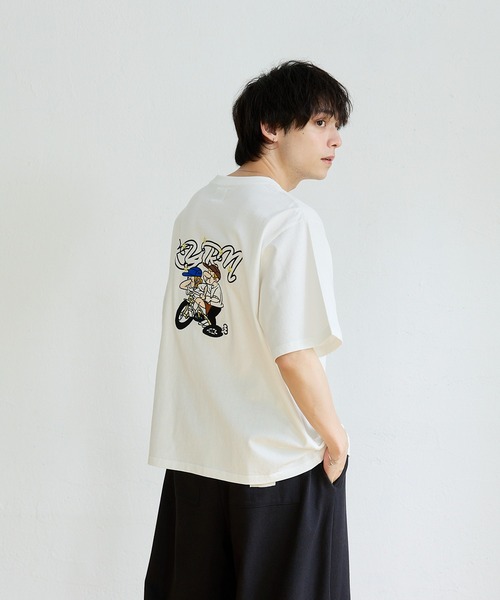 kaoyorinakami(カオヨリナカミ)の「star punch bike tee / スターパンチバイクTシャツ(Tシャツ/カットソー・メンズ・ブラック/グリーン/ホワイト・X-LARGE/MEDIUM/SMALL/LARGE)」の9枚目の写真