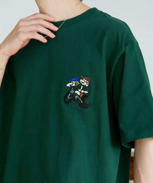 kaoyorinakami(カオヨリナカミ)の「star punch bike tee / スターパンチバイクTシャツ(Tシャツ/カットソー・メンズ・ブラック/グリーン/ホワイト・X-LARGE/MEDIUM/SMALL/LARGE)」の22枚目の写真