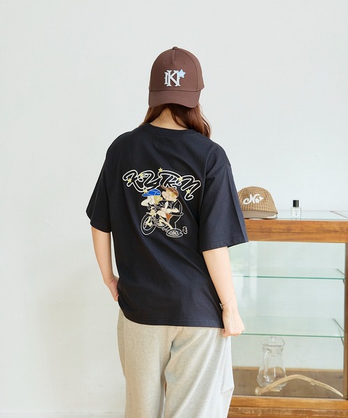 kaoyorinakami(カオヨリナカミ)の「star punch bike tee / スターパンチバイクTシャツ(Tシャツ/カットソー・メンズ・ブラック/グリーン/ホワイト・X-LARGE/MEDIUM/SMALL/LARGE)」の19枚目の写真