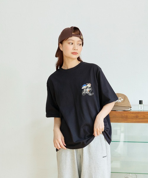 kaoyorinakami(カオヨリナカミ)の「star punch bike tee / スターパンチバイクTシャツ(Tシャツ/カットソー・メンズ・ブラック/グリーン/ホワイト・X-LARGE/MEDIUM/SMALL/LARGE)」の21枚目の写真