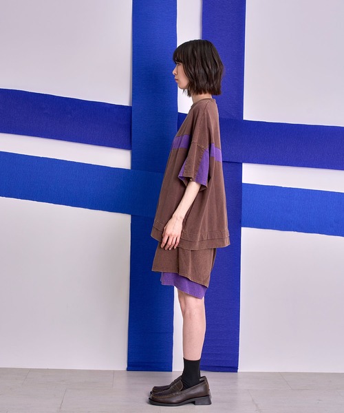 Nora Lily(ノラリリー)の「【Nora Lily】Bi-color Faded Layered Shorts(その他パンツ・メンズ・ライトグレー/ダークグレー/ライトブラウン・FREE)」の19枚目の写真