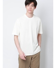 オフィT/Tシャツ/半袖/ウォッシャブル/形態安定/プレーティング天竺/無地